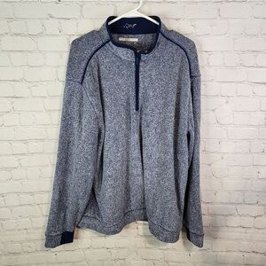 Men's Greg Norman zip-up sweater, size XXL